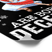 Cool People Are Born In December Christian Jesus C Poster (Hoek)