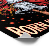 Cool People Are Born In December Christian Xmas Bi Poster (Hoek)