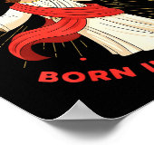 Cool People Born In December Birthday Funny Jesus  Poster (Hoek)