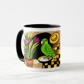 Cool People Have Parrots Mok (Voorkant links)