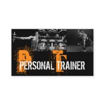 Cool Personal Trainer Gym Fitness Visitekaartje