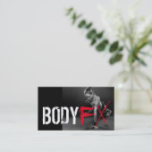 Cool Personal Trainer Gym Fitness Visitekaartje (Staand voorkant)