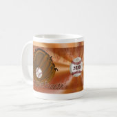 Cool Personalized Coach Mokken, Baseball Coach Gif Koffiemok (Voorkant links)