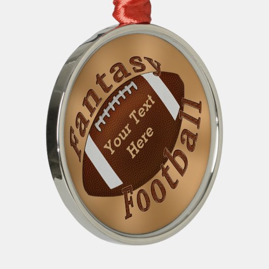 Cool Personalized Fantasy Football Ornament (Rechts)