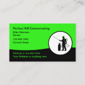 Cool Pest Control Uitroeiingsvet Visitekaartje (Voorkant)