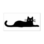 Cool Pet Kitty Kat Hanging Out Zelf Inking Stamp Zelfinktende Stempel (Design)