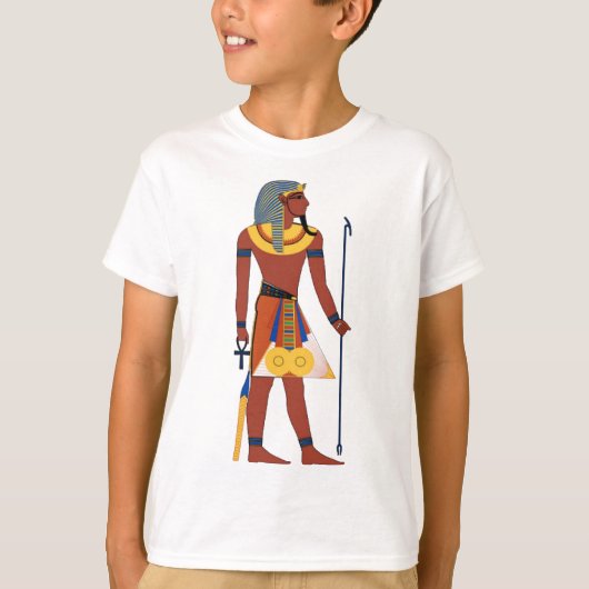Cool Pharaoh T-shirt voor kinderen – Oude Egyptisc (Voorkant)