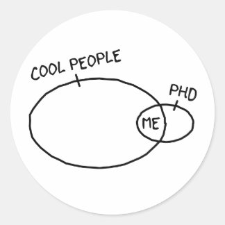Cool PhD Sticker