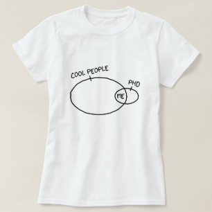 Cool PhD T-shirt (lichte kleur)