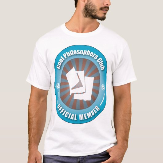 Cool Philosophers Club T-shirt (Voorkant)