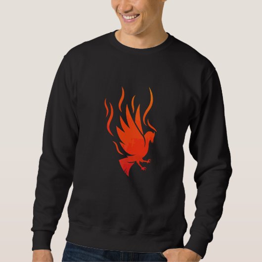 Cool Phoenix Mytholoog Firebird Rising Bird Flavis Trui (Voorkant)