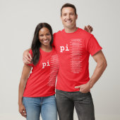 Cool Pi Value Funny Design Graphic-T-shirt T-Shirt (Unisex)