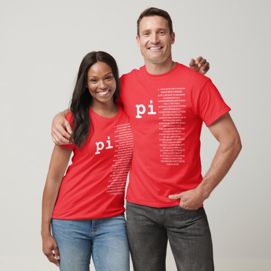 Cool Pi Value Funny Design Graphic-T-shirt T-Shirt (Unisex)