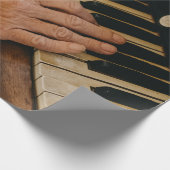 Cool Piano Artwork Cadeaupapier (Hoek)