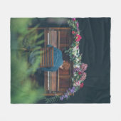 Cool Piano Artwork Fleece Deken (Voorkant (Horizontaal))
