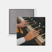 Cool Piano Artwork Magneet (Voorkant / Achterkant)