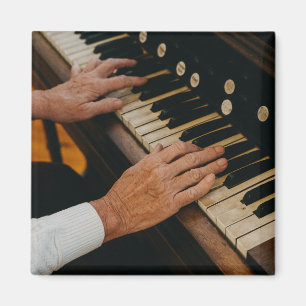 Cool Piano Artwork Magneet