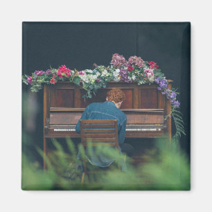 Cool Piano Artwork Magneet