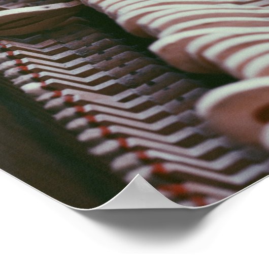 Cool Piano Artwork Poster (Hoek)
