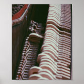 Cool Piano Artwork Poster (Voorkant)