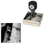 Cool Piano Artwork Rubberstempel (Gestempeld)