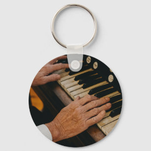 Cool Piano Artwork Sleutelhanger