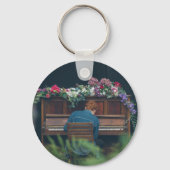 Cool Piano Artwork Sleutelhanger (Voorkant)
