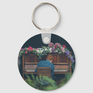 Cool Piano Artwork Sleutelhanger