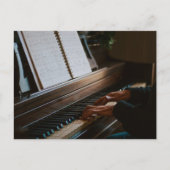 Cool Piano Briefkaart (Voorkant)