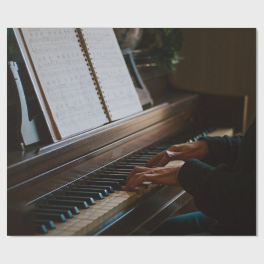 Cool Piano Cadeaupapier (Vlak)