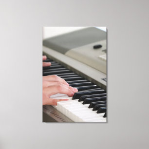 Cool Piano Canvas Afdruk