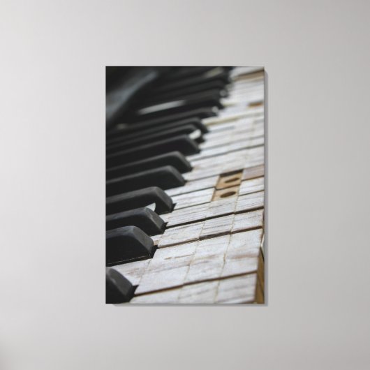Cool Piano Canvas Afdruk (Voorkant)