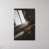 Cool Piano Canvas Afdruk (Voorkant)