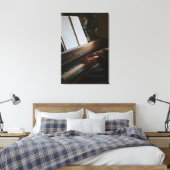 Cool Piano Canvas Afdruk (Insitu (Slaapkamer))