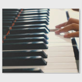 Cool Piano Design Cadeaupapier (Vlak)