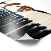 Cool Piano Design Foto Afdruk (Hoek)