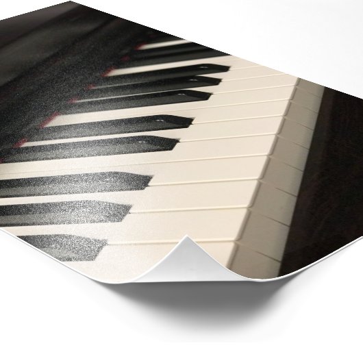 Cool Piano Design Foto Afdruk (Hoek)