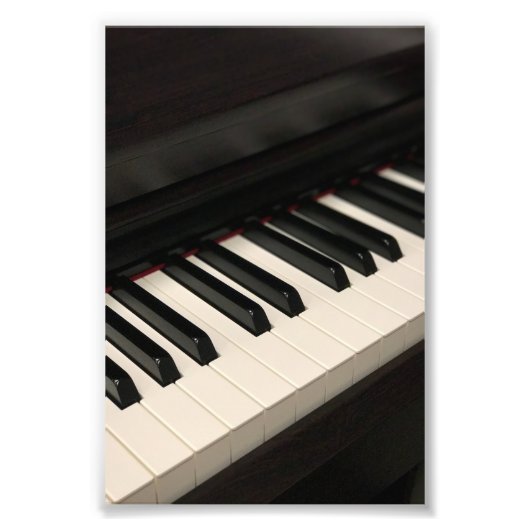 Cool Piano Design Foto Afdruk (Voorkant)