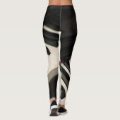 Cool Piano Design Leggings (Achterkant)