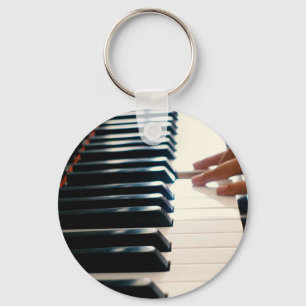 Cool Piano Design Sleutelhanger