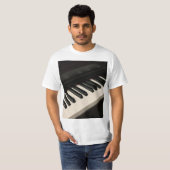 Cool Piano Design T-shirt (Voorkant volledig)