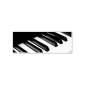 Cool Piano Design Zelfinktende Stempel (Design)