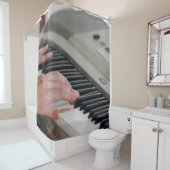 Cool Piano Douchegordijn (In situ)