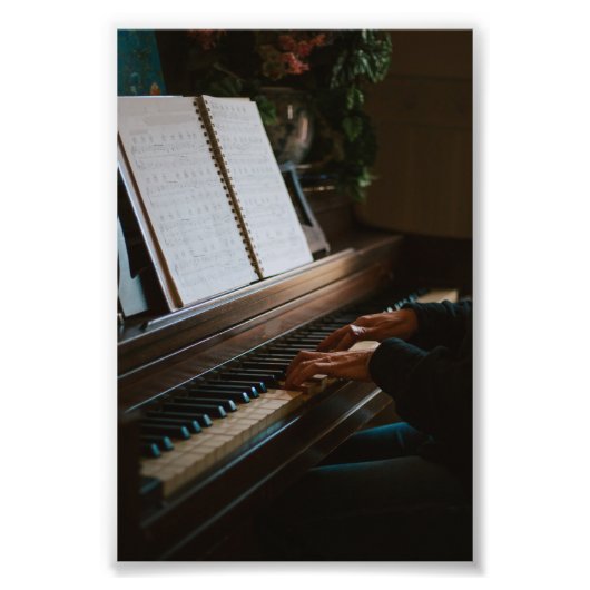 Cool Piano Foto Afdruk (Voorkant)