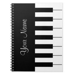 Cool Piano-laptop Notitieboek