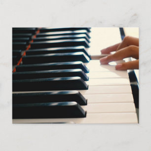 Cool Piano-ontwerp Briefkaart