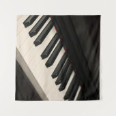 Cool Piano Ontwerp Wandkleed (Voorkant (horizontaal))