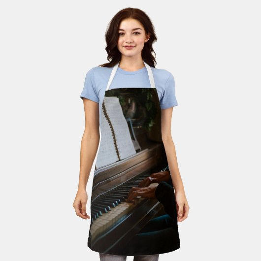 Cool Piano Schort (Gedragen)