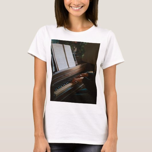 Cool Piano T-shirt (Voorkant)