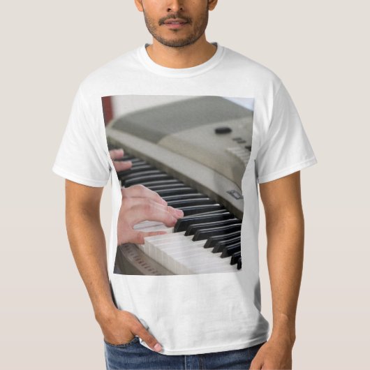 Cool Piano T-shirt (Voorkant)
